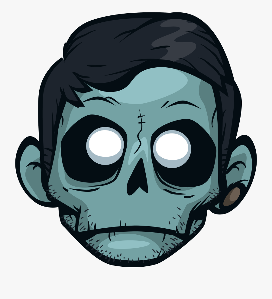Cartoon Zombie Png Image - Zomboy Game Time, Transparent Clipart