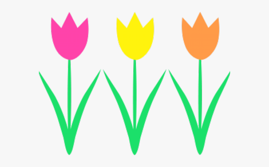 Celebration Clipart Spring - Tulip Flower Clip Art, Transparent Clipart