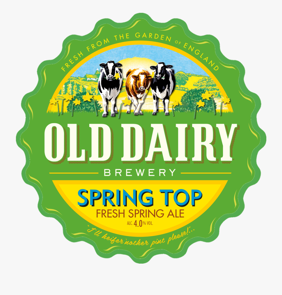 Old Dairy Beer, Transparent Clipart
