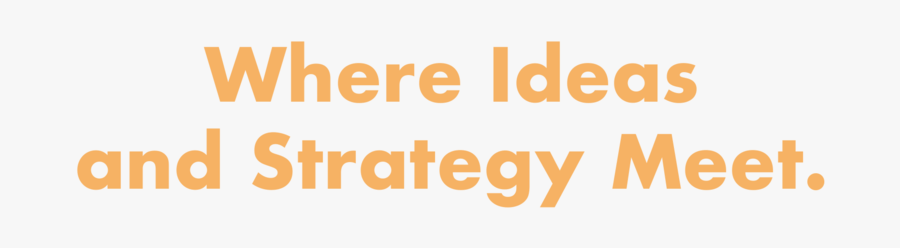 Where Ideas & Strategy Meet - Peach, Transparent Clipart
