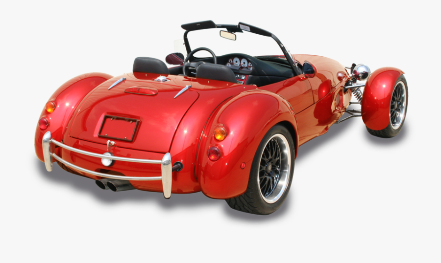 Transparent Old School Car Png - Vintage Car Back Png, Transparent Clipart