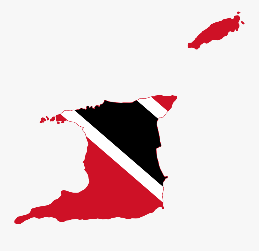 Trinidad And Tobago Flag Clipart National Flag - Trinidad And Tobago Flag Map, Transparent Clipart