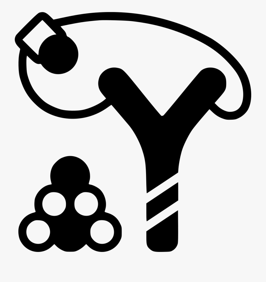 Slingshot - Royalty Free Slingshot Icon, Transparent Clipart