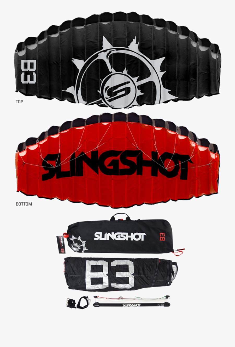 2017 Slingshot B3 Trainer Kite Slingshot B2 Trainer Kite , Free