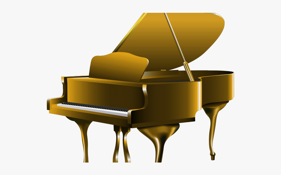 Piano Clip Art, Transparent Clipart