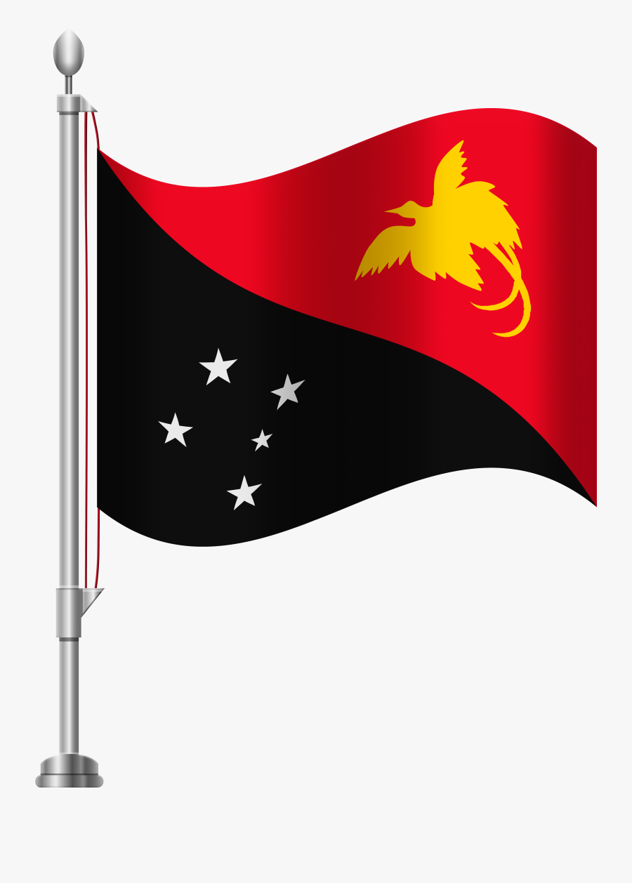 Papua New Guinea Flag Png Clip Art, Transparent Clipart