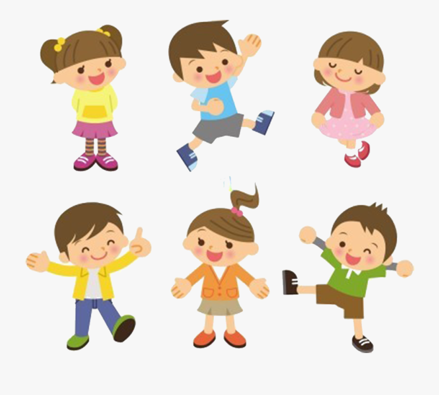 Cartoon St Basils Happy Children Transprent Png - Kids Dancing Clipart Png, Transparent Clipart