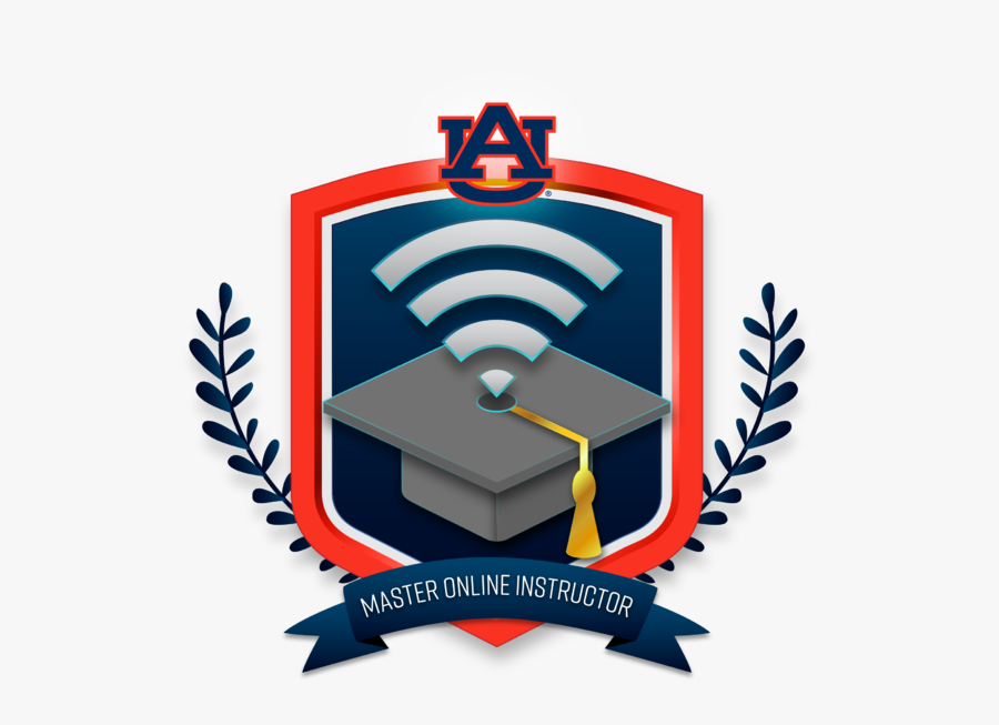 Certified Master Online Instructor - Auburn University, Transparent Clipart
