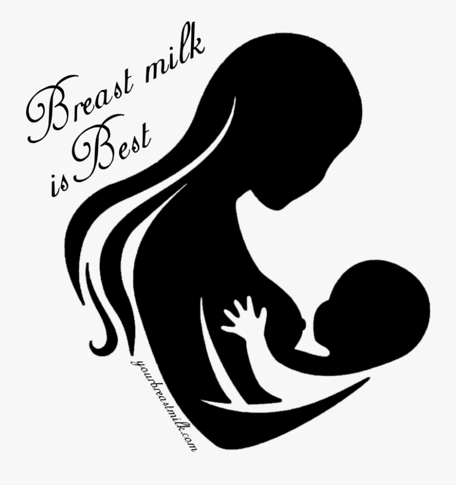 Breast Milk Is Best Breastfeeding Awareness - Breastfeeding And Hiv, Transparent Clipart