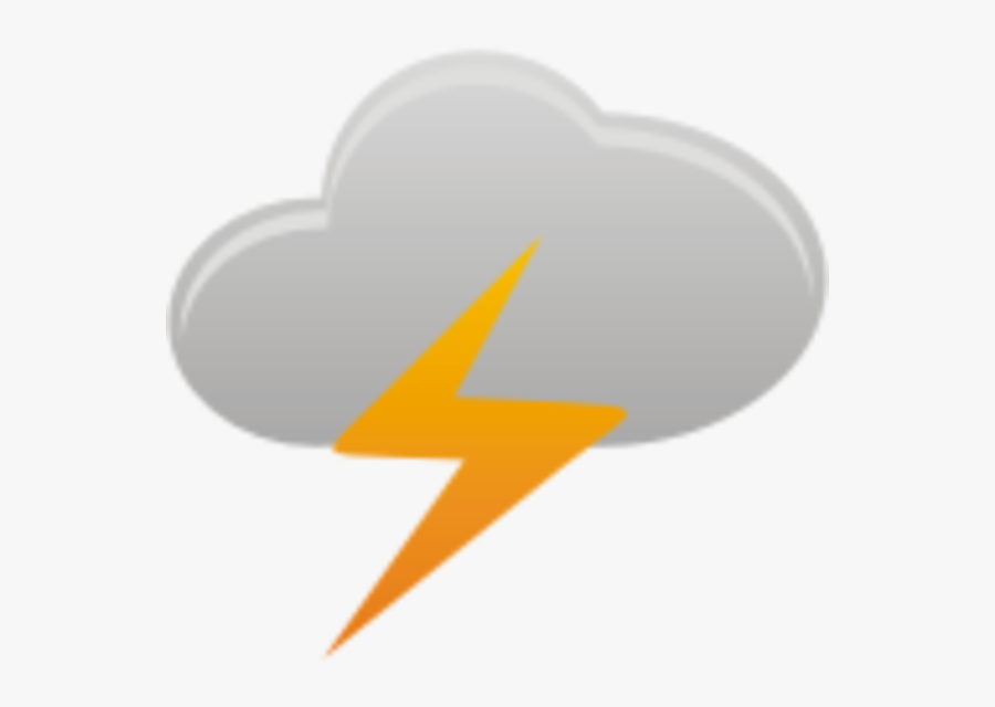 Thundering Icon, Transparent Clipart