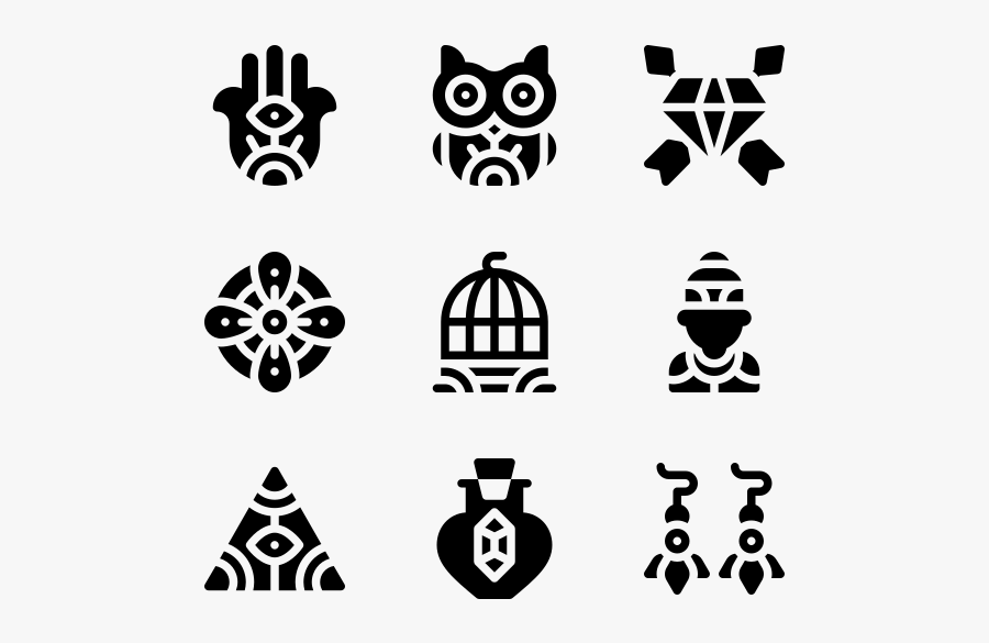Connect Icons, Transparent Clipart
