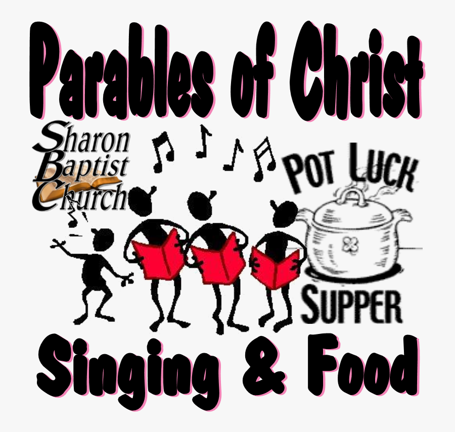 Parables Of Christ Singing And Food - Musical Theatre, Transparent Clipart