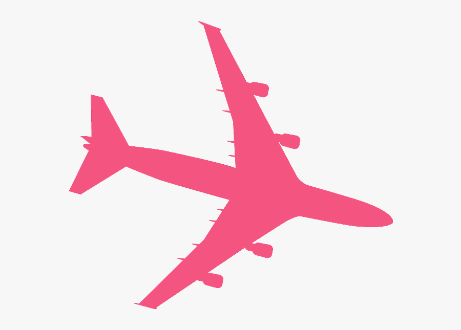 Boeing 747 Silhouette, Transparent Clipart