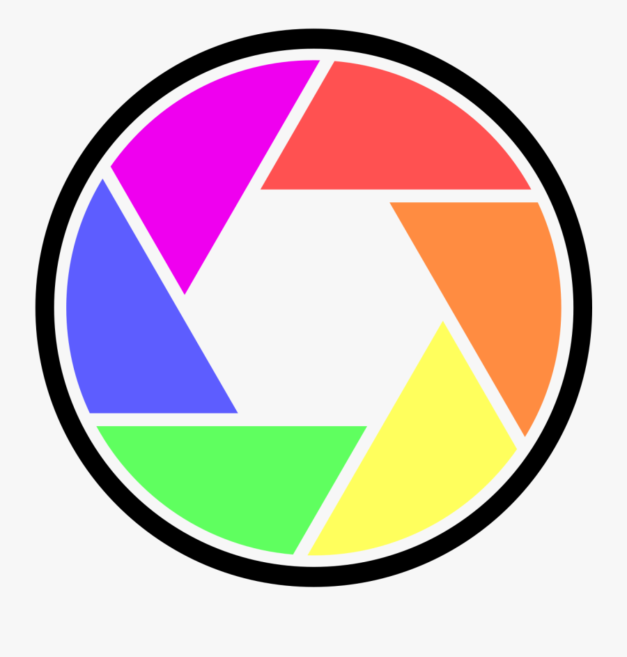 Camera Click Clipart - Color Camera Logo Png, Transparent Clipart