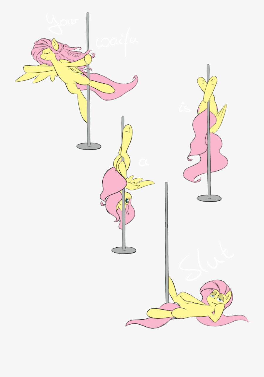 Pinkie Pie Fluttershy Pony Pink Vertebrate Fictional - My Little Pony Pole Dancing, Transparent Clipart