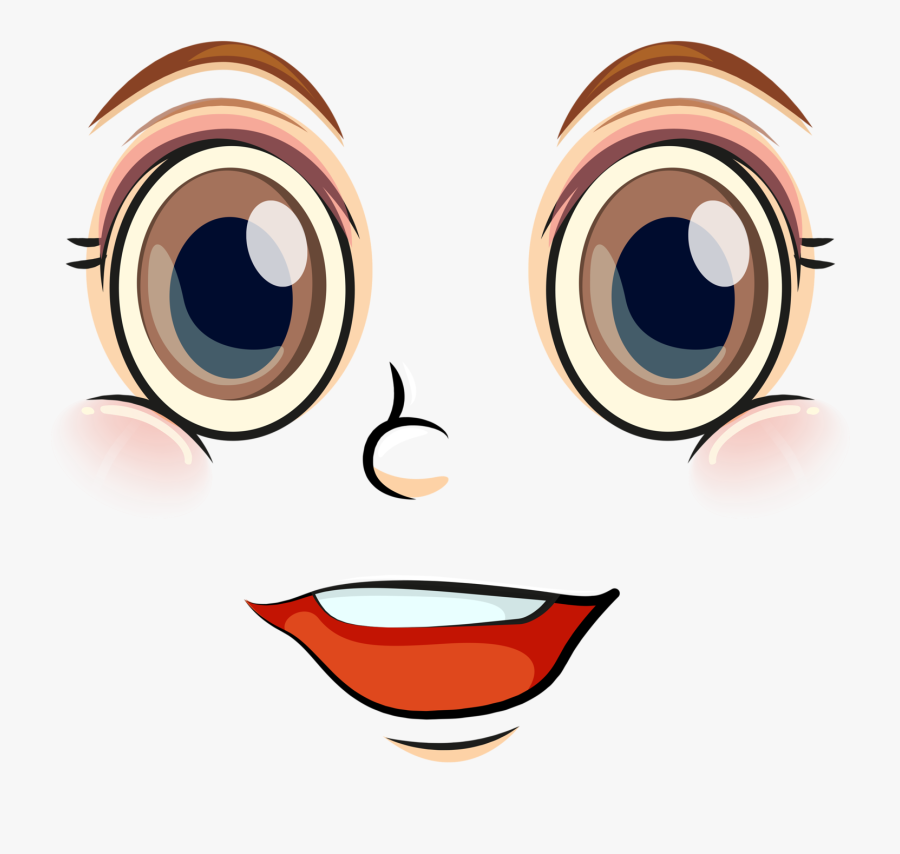 Flower Pot People Face, Transparent Clipart