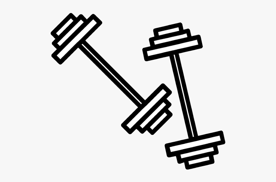 Cedar Street Barbell - Mind Dumbbell Icon, Transparent Clipart