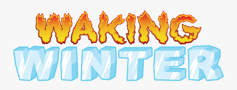 Waking Winter Logo, Transparent Clipart