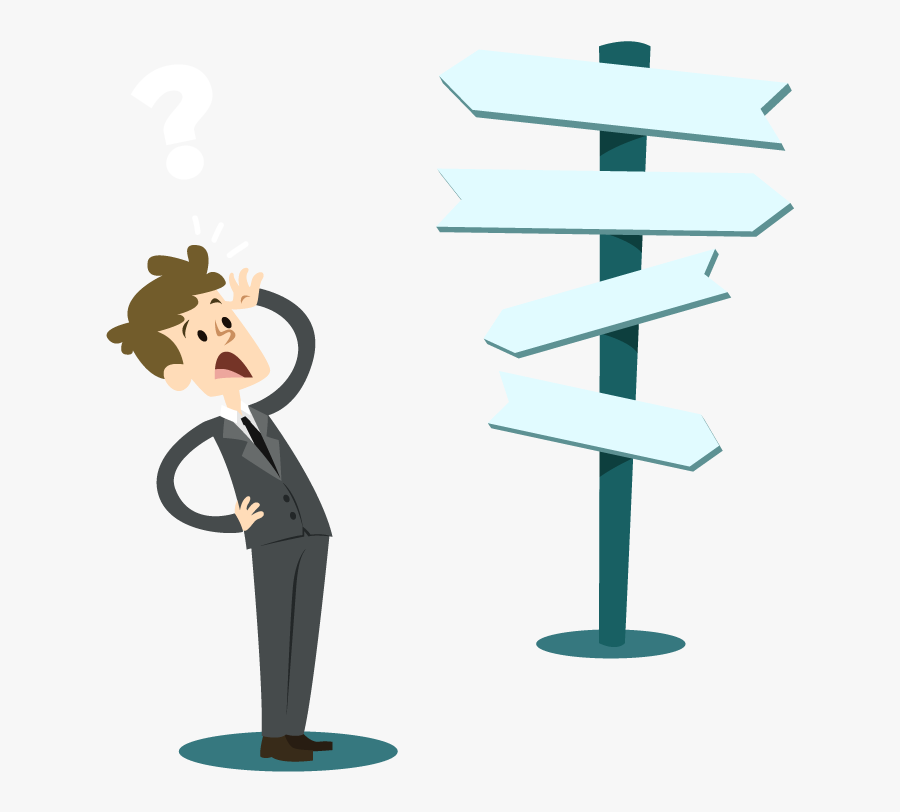 Clip Art Question Man, Transparent Clipart