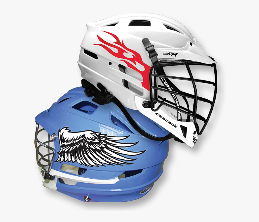 Lax Helmets , Transparent Cartoons - Lacrosse Helmet Decals, Transparent Clipart