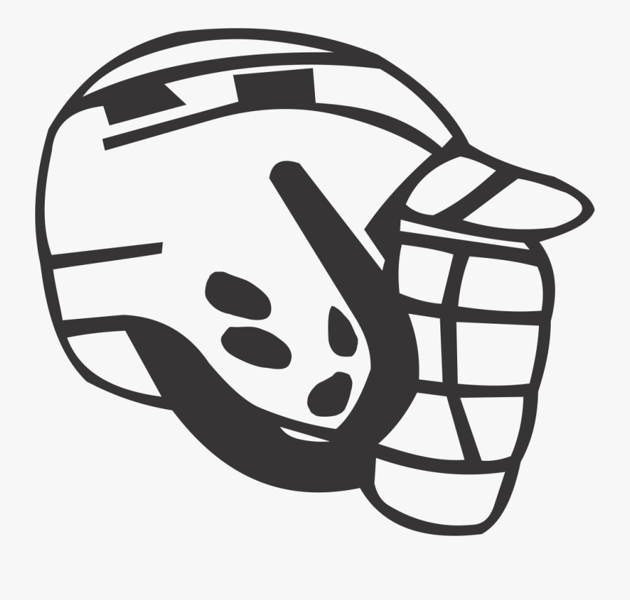 Lacrosse Helmet, Transparent Clipart