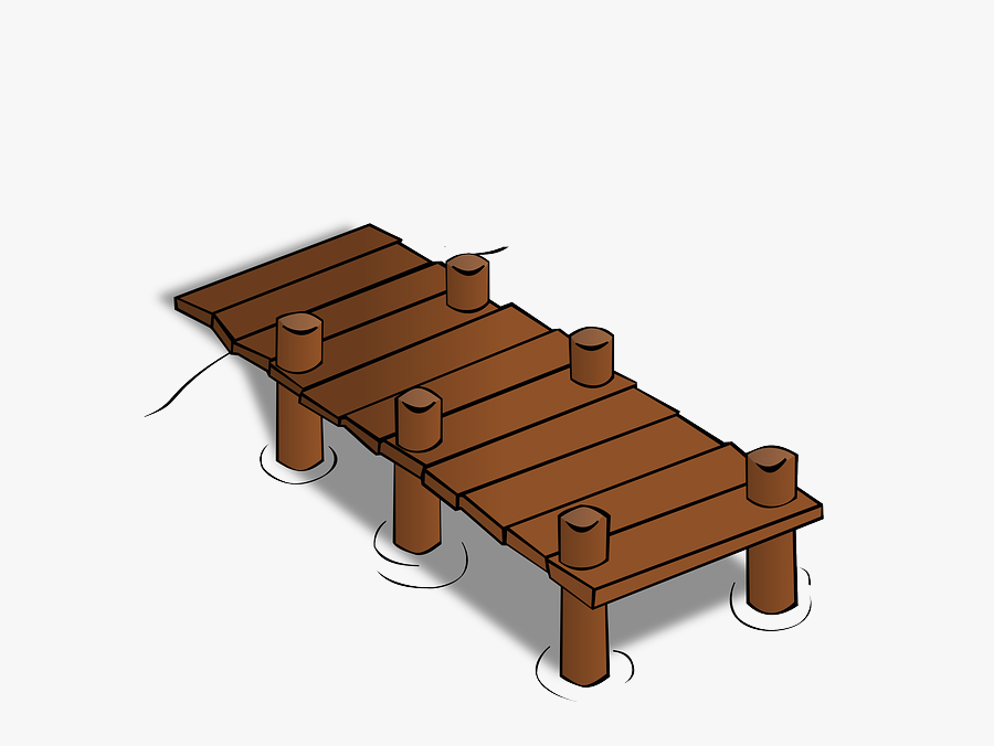 Download Pier Transparent Png - Dock Cartoon Png, Transparent Clipart