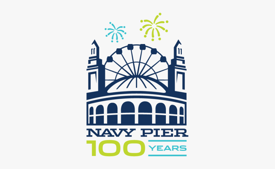 Fright Flicks At Navy - Navy Pier Chicago Logo, Transparent Clipart