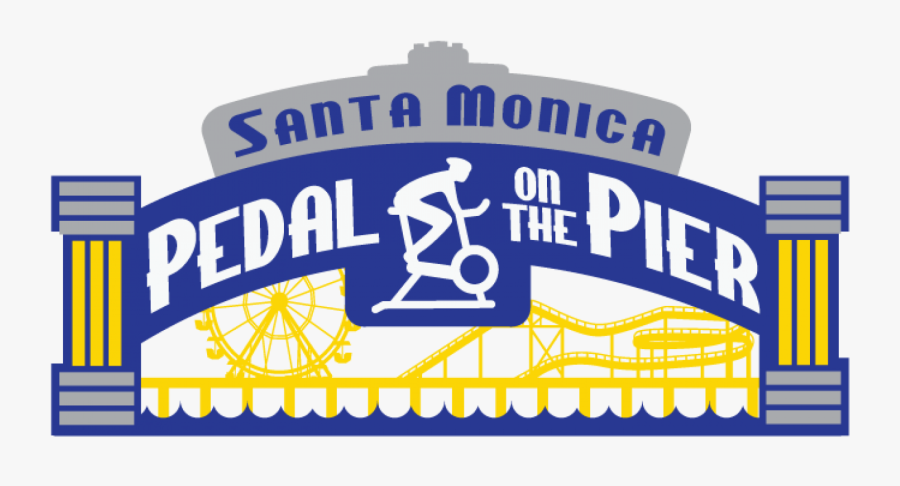 Pedal On The Pier Logo, Transparent Clipart