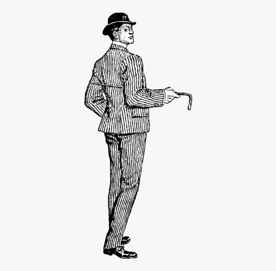 Hombre De Traje Vector, Transparent Clipart