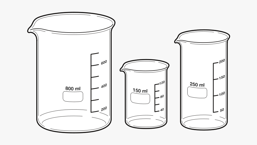 Beaker Clipart Free Beakers Magirly Space House Transparent - Beaker Laboratory Apparatus Drawing, Transparent Clipart