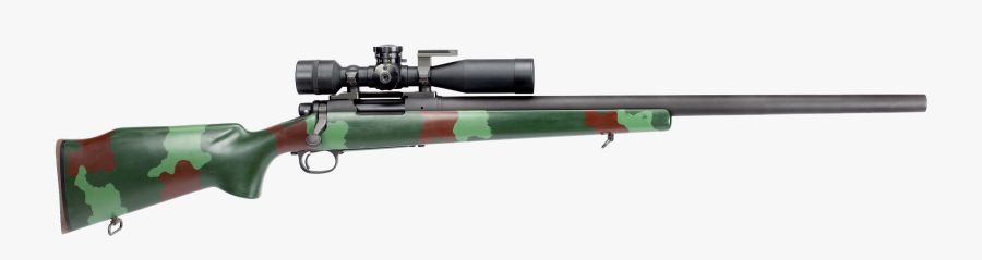 Long Range Shooting Clipart - Rifle Military Png, Transparent Clipart