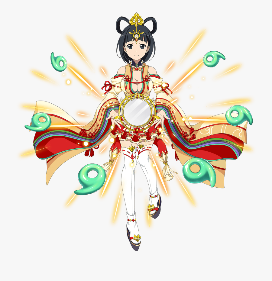 天 照 大御神 直 葉 Clipart , Png Download - Amaterasu The Sun Goddess Suguha, Transparent Clipart