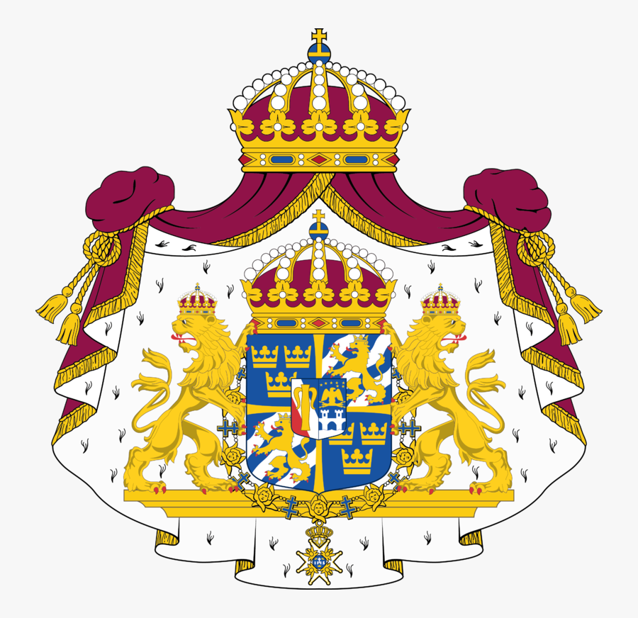 Swedish Coat Of Arms, Transparent Clipart