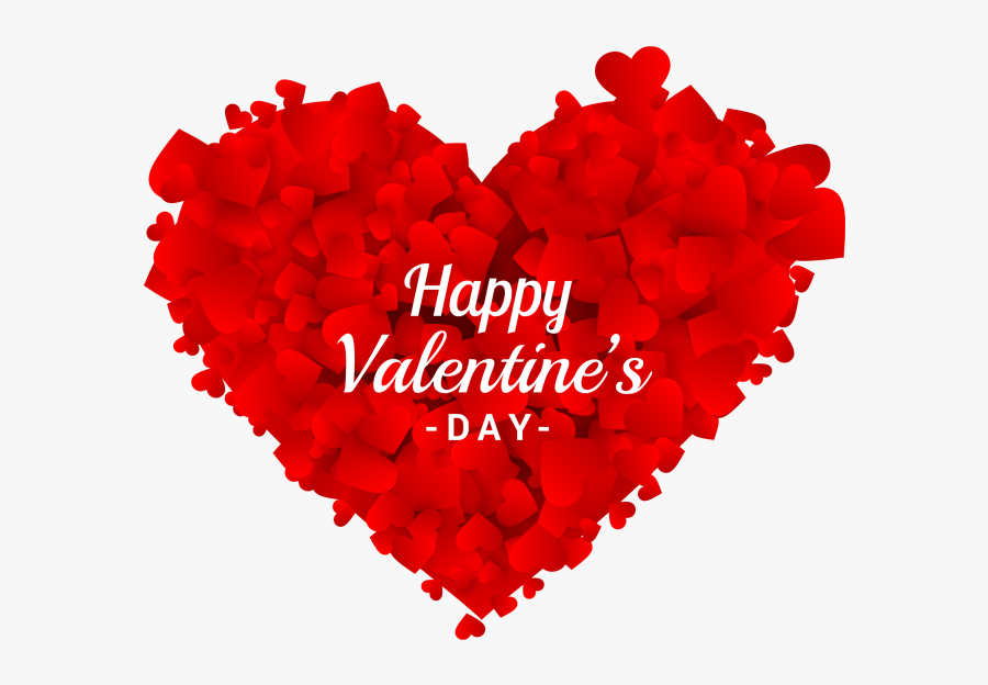 Happy Valentine"s Day Heart Png Image Free Download, Transparent Clipart