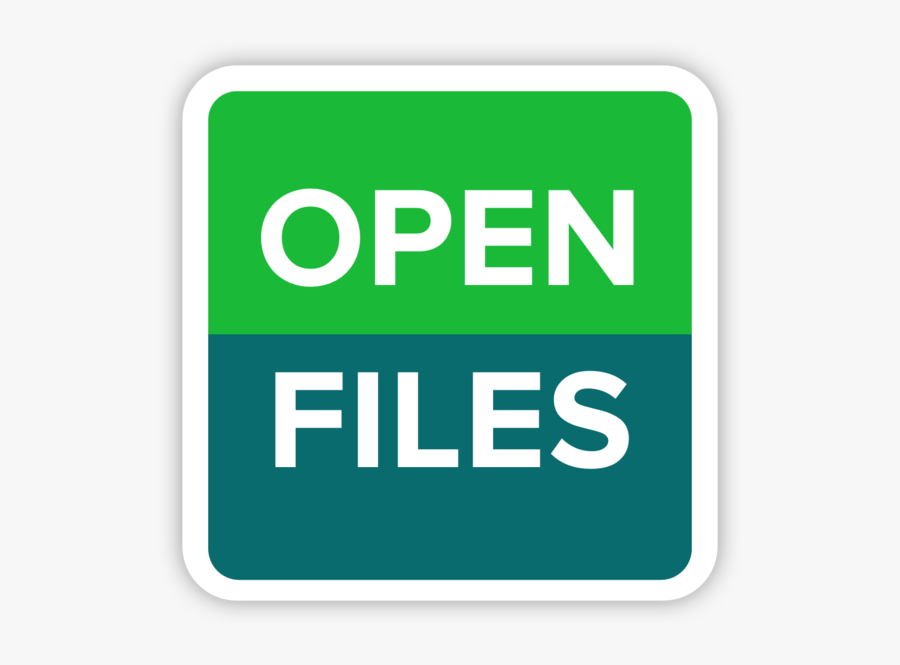 Open All Files - Open All Files App, Transparent Clipart