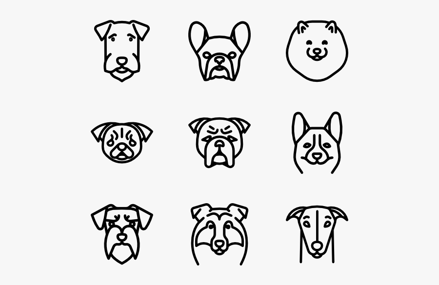 Icons Free Dog Breeds - Dog Breeds Icon, Transparent Clipart