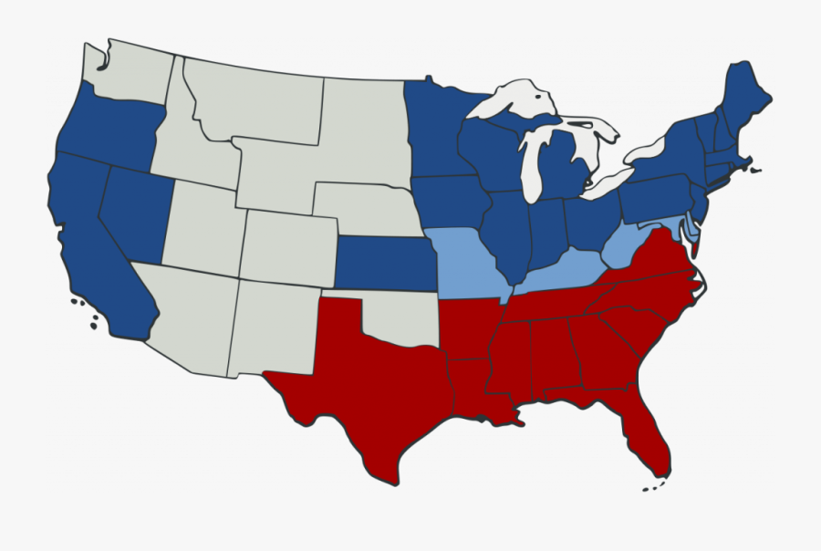 Union American Civil War Wikipedia And Map Us During, Transparent Clipart