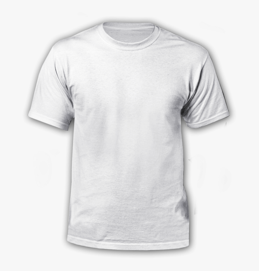 Polera Personalizada Front Blanco Clean White T Shirt - Clean White T Shirt, Transparent Clipart