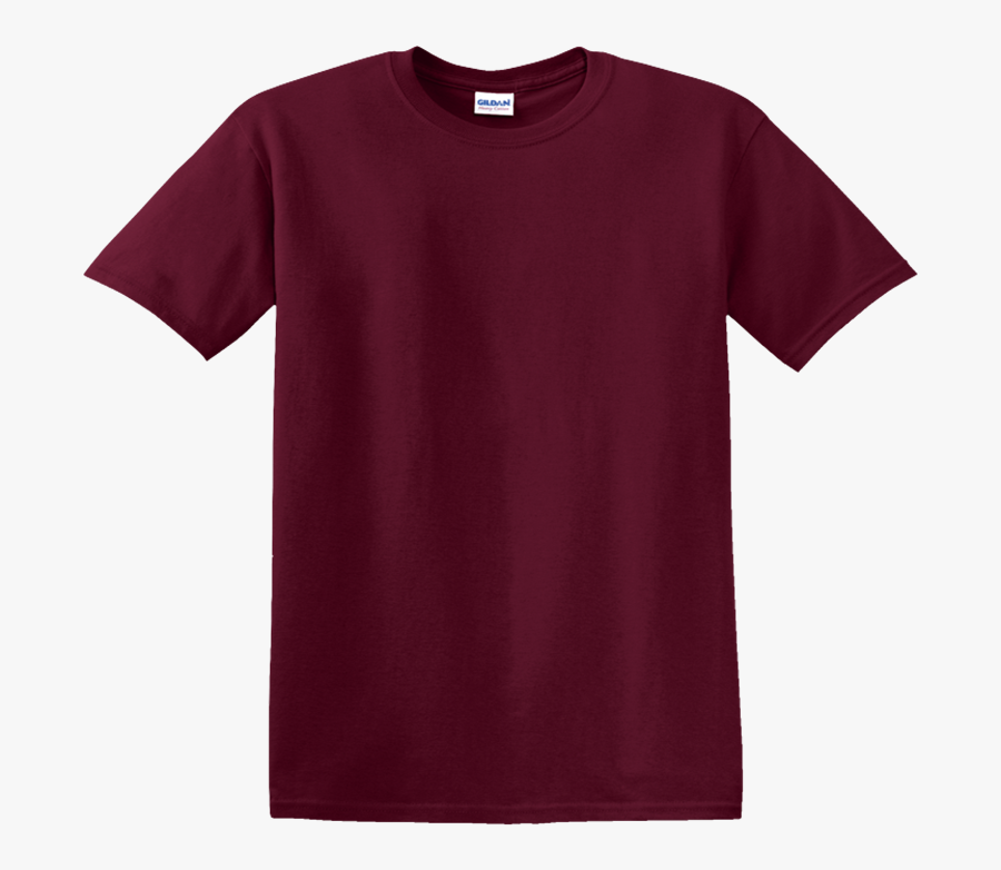maroon tshirt plain