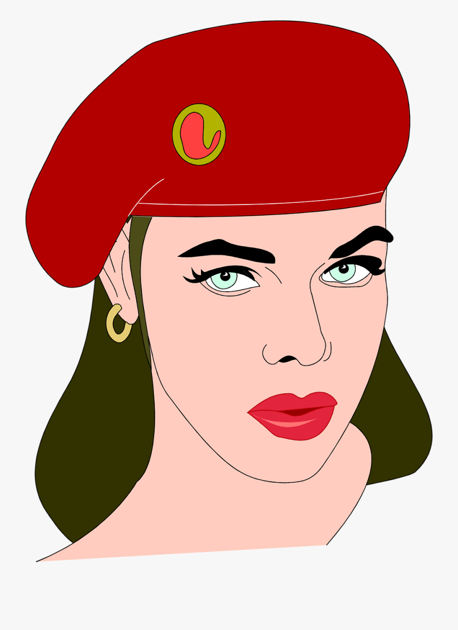 Clipart Phone Woman - Cartoon, Transparent Clipart