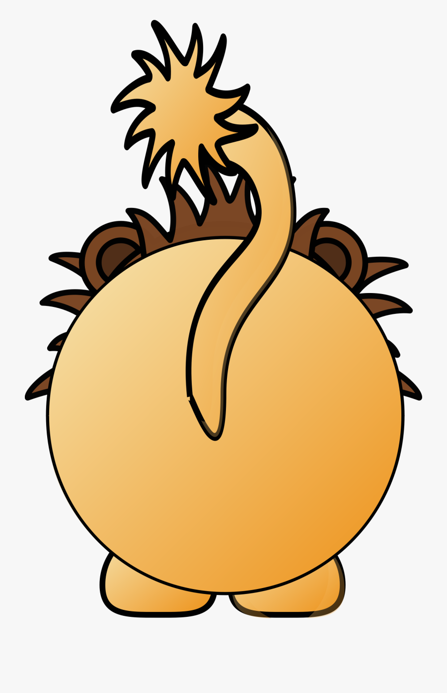 Clipart School Lion - Clipart Lion Cartoon, Transparent Clipart