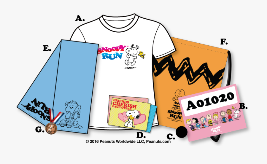 Snoopy Run Apr Local - Snoopy Run Race Pack Collection, Transparent Clipart