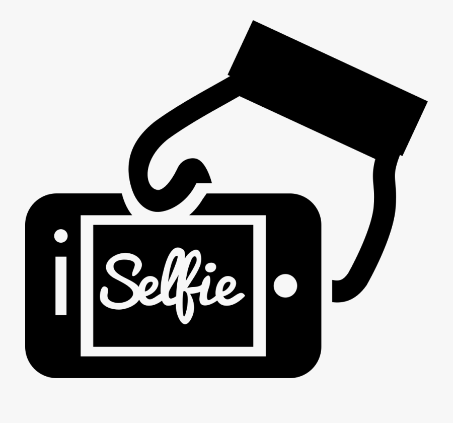 Selfies Icon, Transparent Clipart