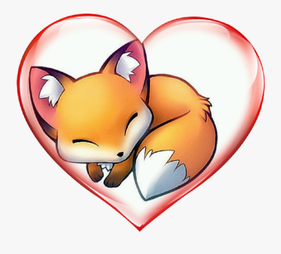 Anime Cute Fox Drawing Clipart , Png Download - Anime Cute Fox Drawing, Transparent Clipart