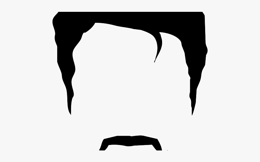 Iron Man Clipart Stencil - Man Hair Vector Png, Transparent Clipart