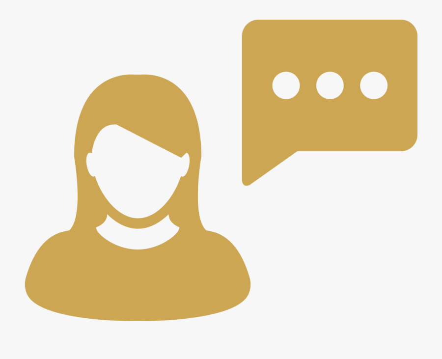 Woman Talking Icon - Female Admin Icon Png, Transparent Clipart