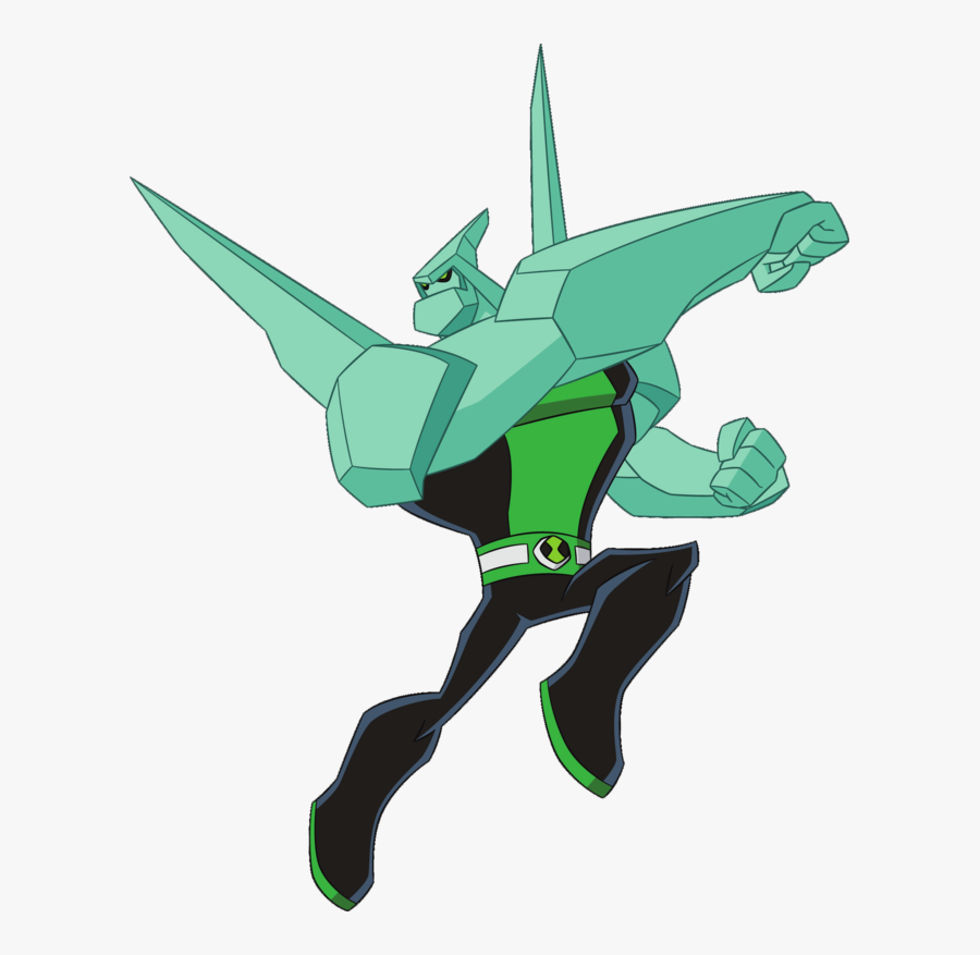 Xenomorph Clipart Ben - Ben 10 Ov Diamondhead, Transparent Clipart