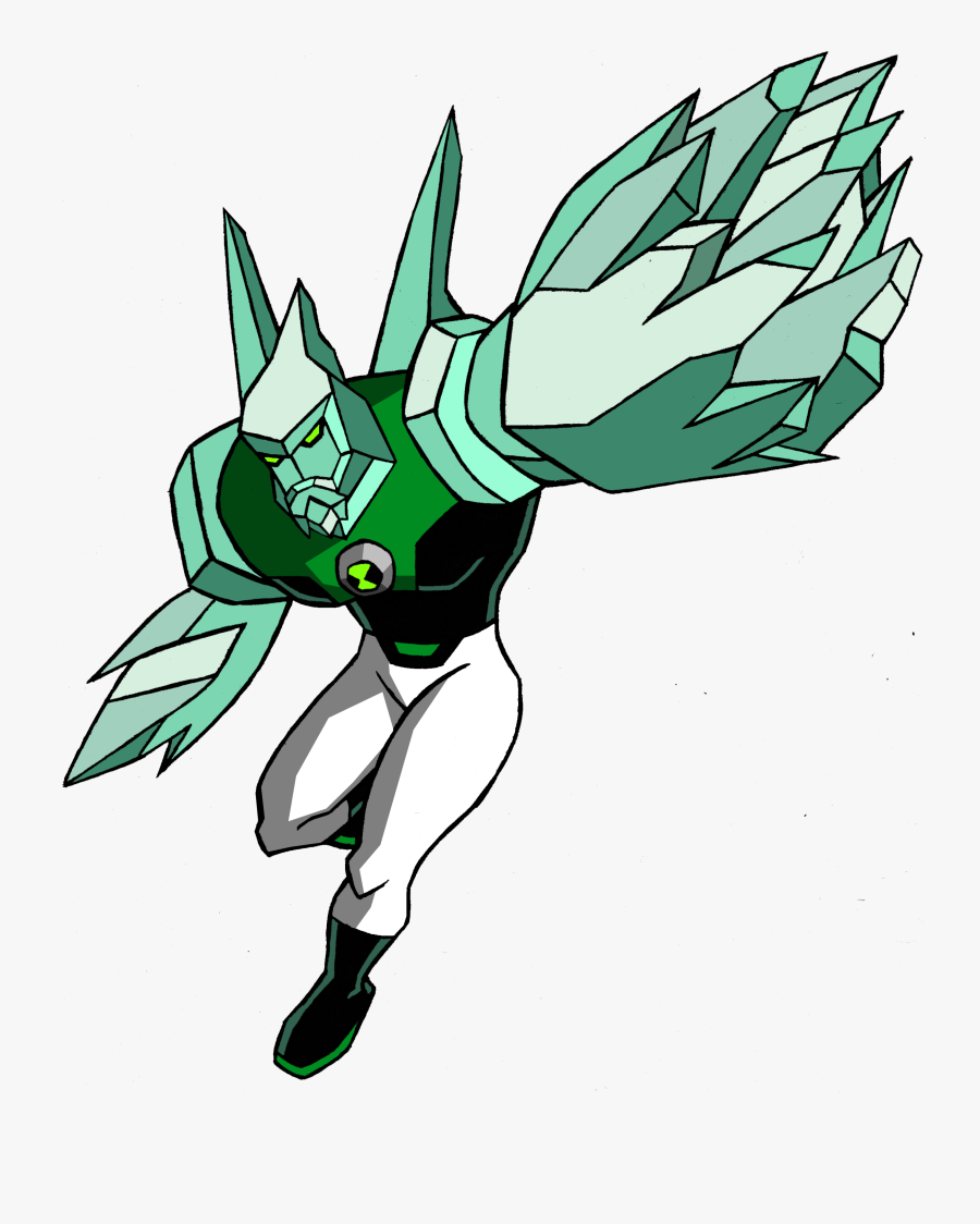 Ben 10 5yl Diamondhead Clipart , Png Download - Ben 10 5 Years Later Diamondhead, Transparent Clipart
