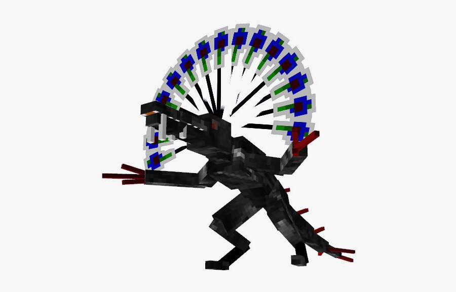 Clip Art Minecraft Alien Mod - Orespawn Bosses, Transparent Clipart