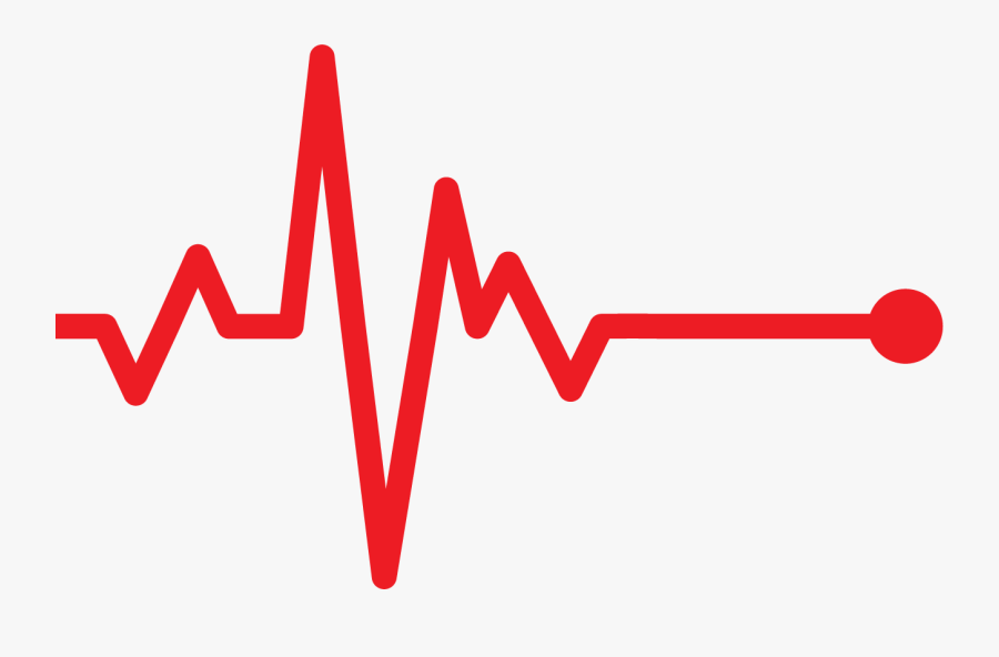 Heart Rhythm Vector, Transparent Clipart